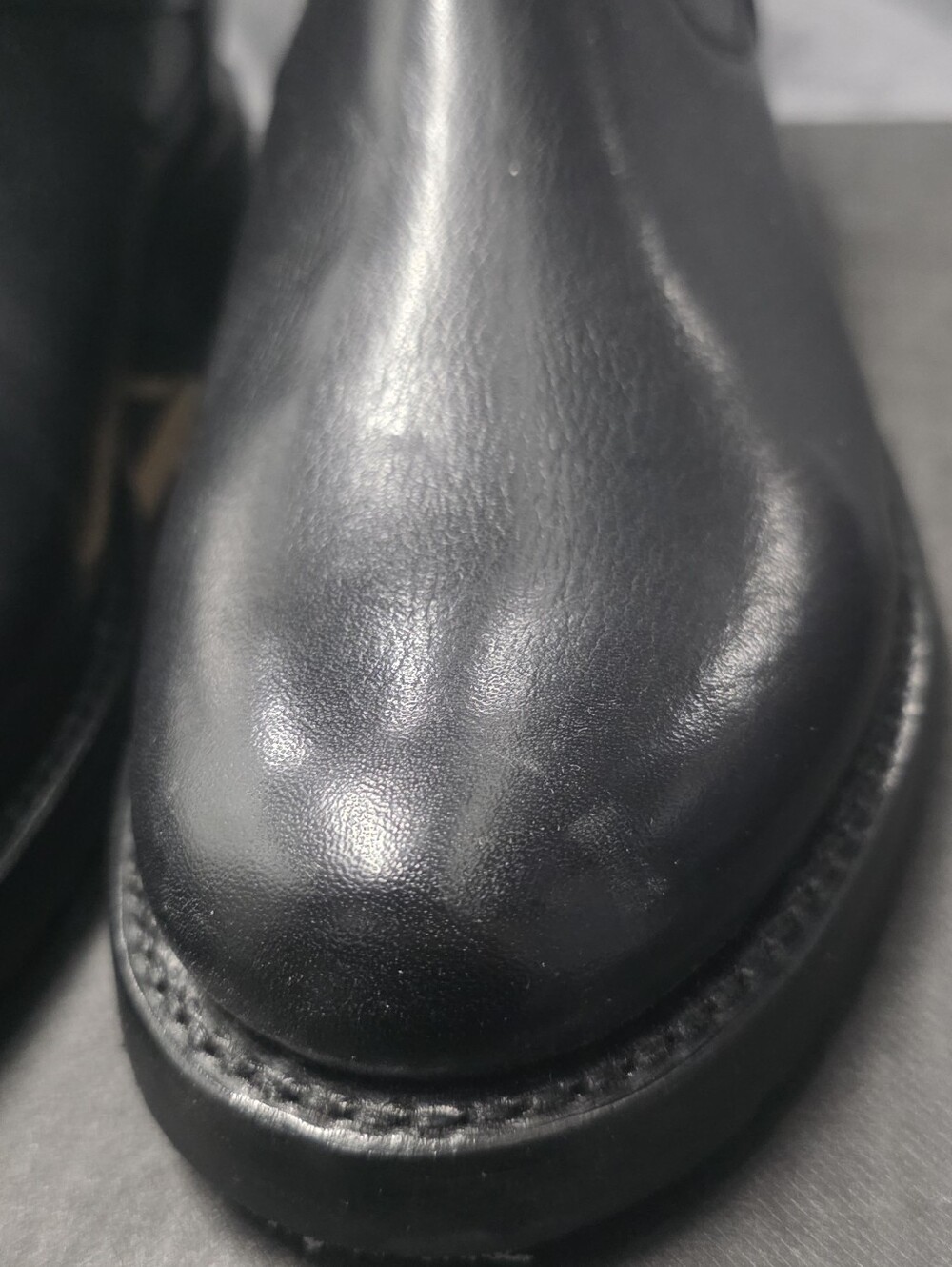 Frye Womens Veronica Bootie Black Leather Buckle 3470543-BLK Size 9M NWB Defect - Picture 6 of 12